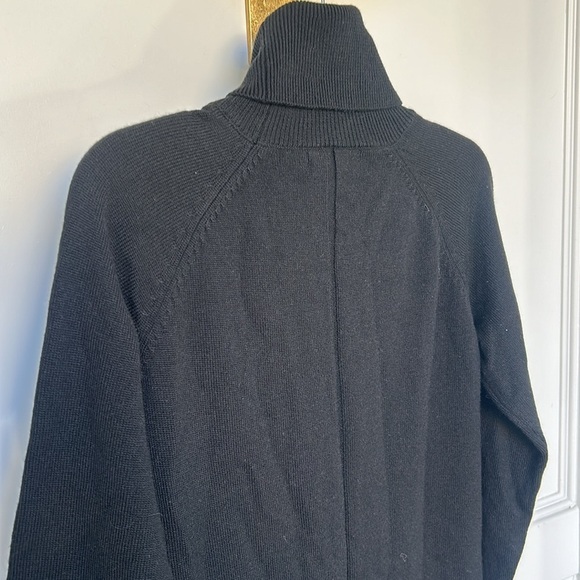 One Grey Day Black Revolve Rassi Midi Turtleneck Sweater Dress XSMALL - Picture 3 of 8